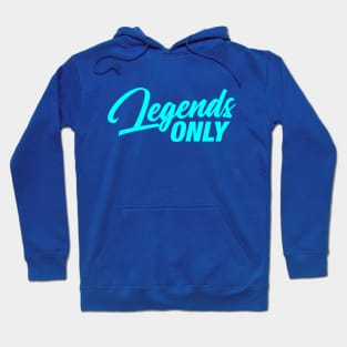 Legends Only Podcast Logo (Blue) Hoodie